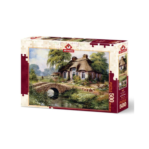 Art Puzzle - Green Village 500pc Puzzle