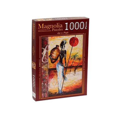 Magnolia Puzzles – African Woman by Sebastian Czapnik 1000pc Puzzle