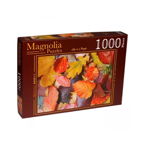 Magnolia Puzzles – Colourful Leaves by Lari Bat 1000pc Puzzle