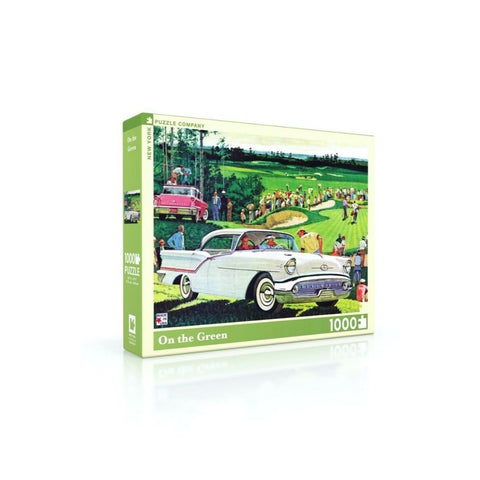 New York Puzzle Company - General Motors On The Green 1000pc Puzzle