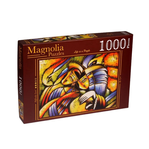 Magnolia Puzzles – Abstract Face by Cycv 1000pc Puzzle