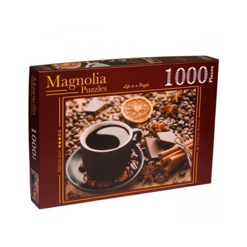 Magnolia Puzzles – Coffee Time by Volodymyr Rozumii 1000pc Puzzle