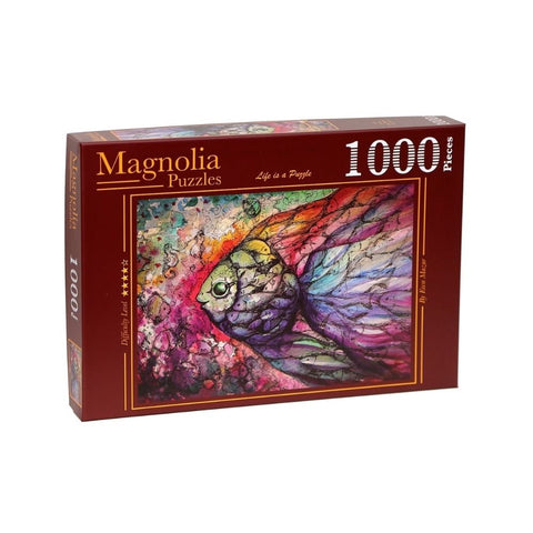 Magnolia Puzzles – Fishes by Ewa Mazur 1000pc Puzzle