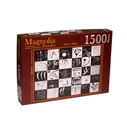 Magnolia Puzzles – Trente (Otuz) by Wassily Kandinsky 1500pc Puzzle