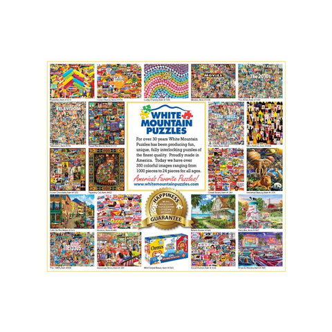 White Mountain Puzzles - Dairy Bar 1000pc Puzzle