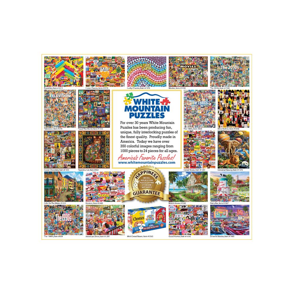 White Mountain Puzzles - Retro Kitchen Seek & Find 1000 Puzzles –  booksrusandmore