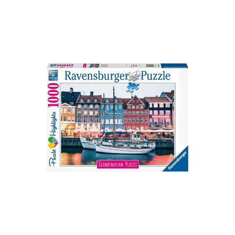 Ravensburger Puzzle 1000pc Puzzle Copenhagen Denmark