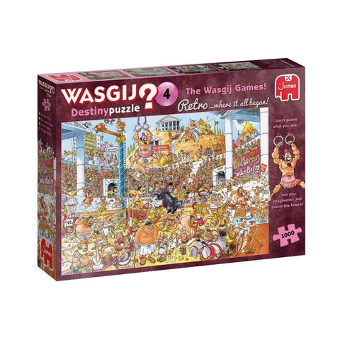 Jumbo Wasgij Destiny 4 - The Wasgij Games 1000pc