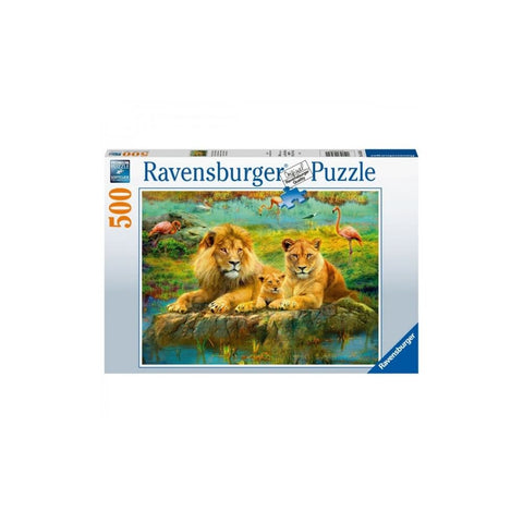 Ravensburger 500pc Puzzle Lions in the Savannah