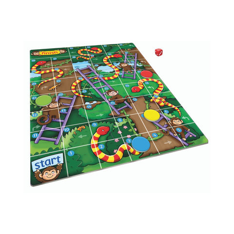 Orchard Toys mini games Jungle Snake and Ladders-Modern Brands-booksrusandmore