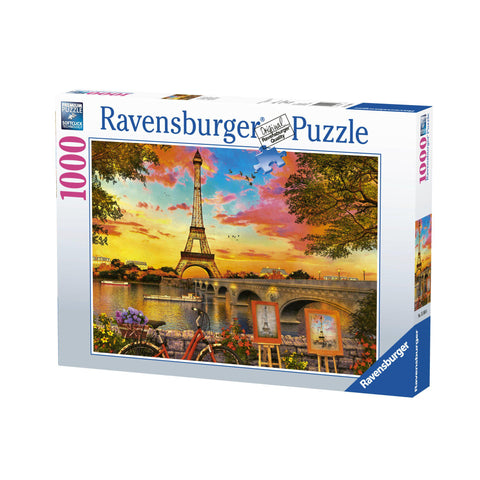 Ravensburger 1000pc Puzzle The banks of the Seine-Modern Brands-booksrusandmore