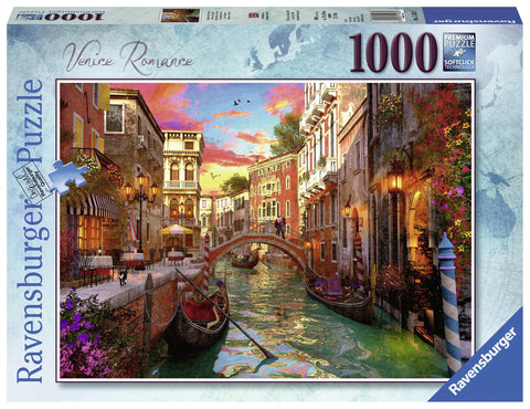 Ravensburger 1000pc Puzzle Venice Romance-Modern Brands-booksrusandmore