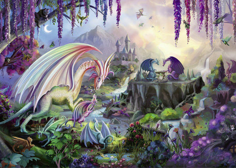 Ravensburger 2000pc Puzzle Dragon Valley-Modern Brands-booksrusandmore