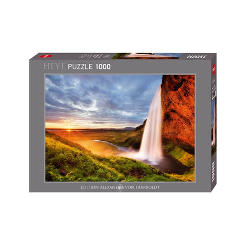 Heye - Seljalandsfoss Waterfall 1000 piece puzzle